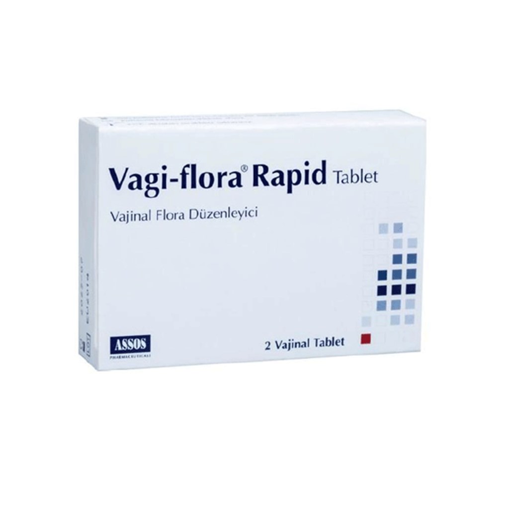 Vagi-Flora Rapıd 2 Vaginal Tablet