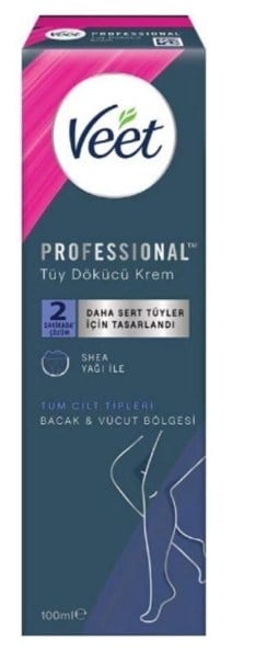 Veet Professional Tüy Dökücü Krem Tüm Cilt Tipi 100 ml