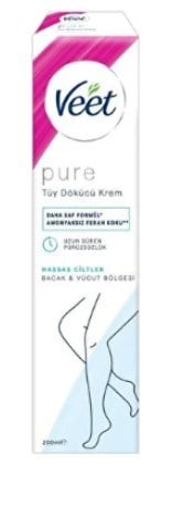 Veet Pure Tüy Dökücü Krem Hassas Ciltler 200 ml