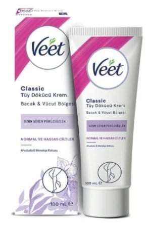 Veet Pure Tüy Dökücü Krem Normal ve Hassas Ciltler 100 ml