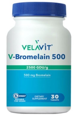 Velavit V-Bromelain 500 mg 30 Tablet