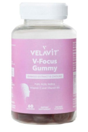 Velavit V-Focus Gummy 60 Gummies