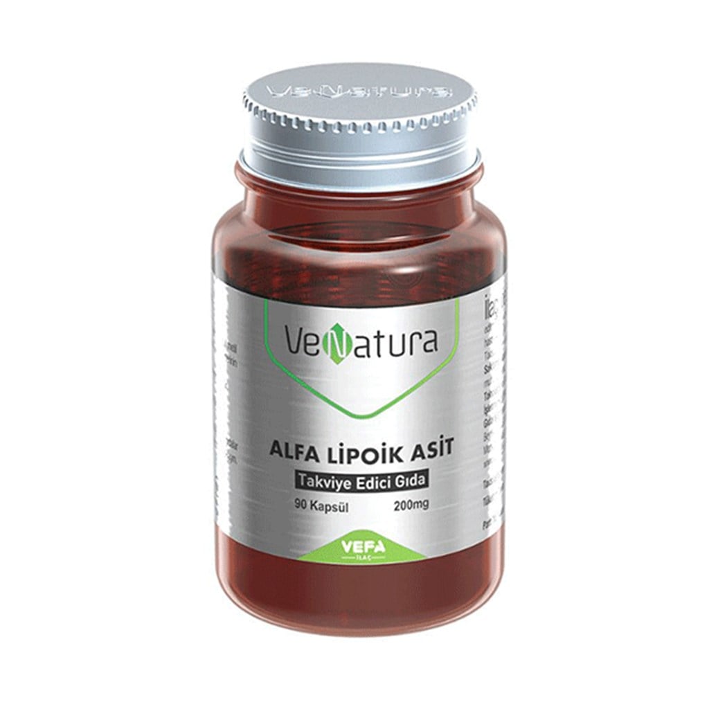 Venatura Alfa Lipoik Asıt 90 Kapsül  Takvıye Edıcı Gıda