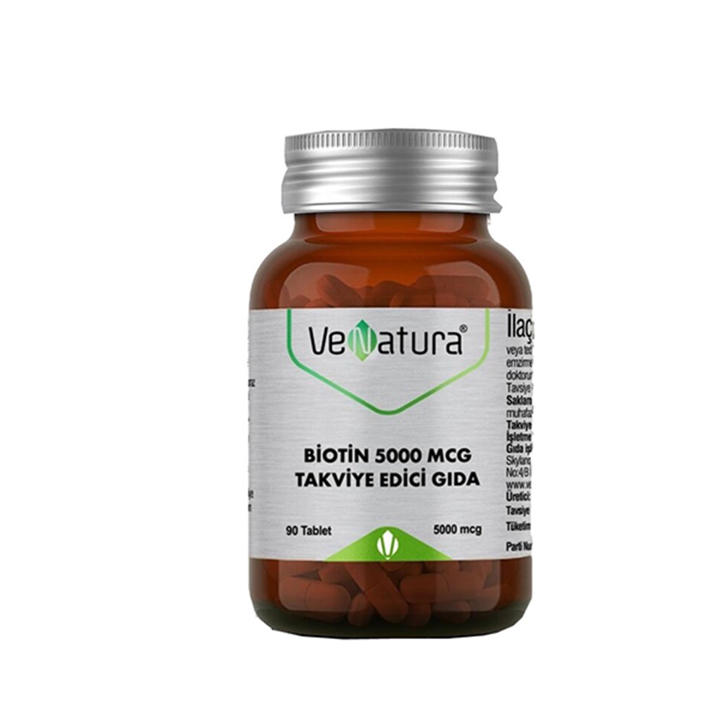 Venatura Biotin 5000 mcg 90 Tablet 