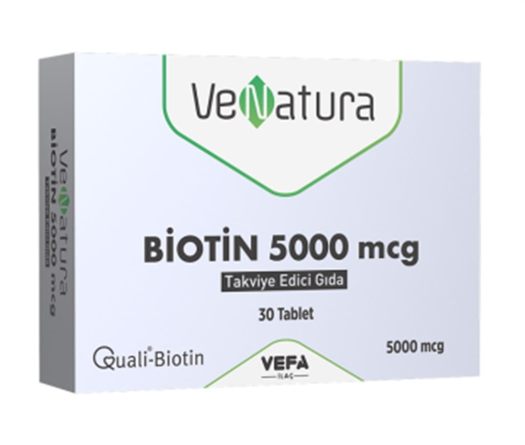 Venatura Biotin 5000mcg 30 Tablet