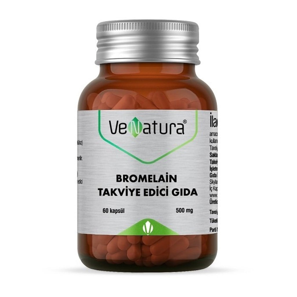 Venatura Bromelain 60 Kapsül