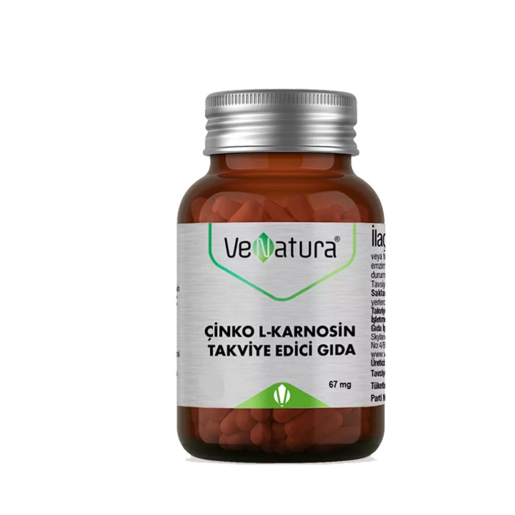 VeNatura Çinko L-Karnosin 30 Kapsül