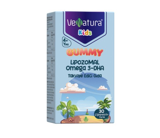Venatura Kids Lipozomal Omega-3 DHA 30 Gummies