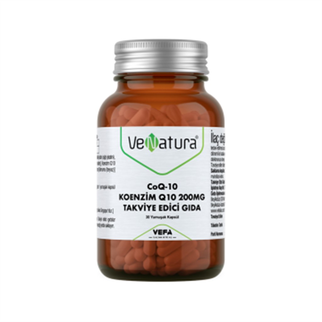 Venatura Koenzim Q10 200mg 30 Yumuşak Kapsül