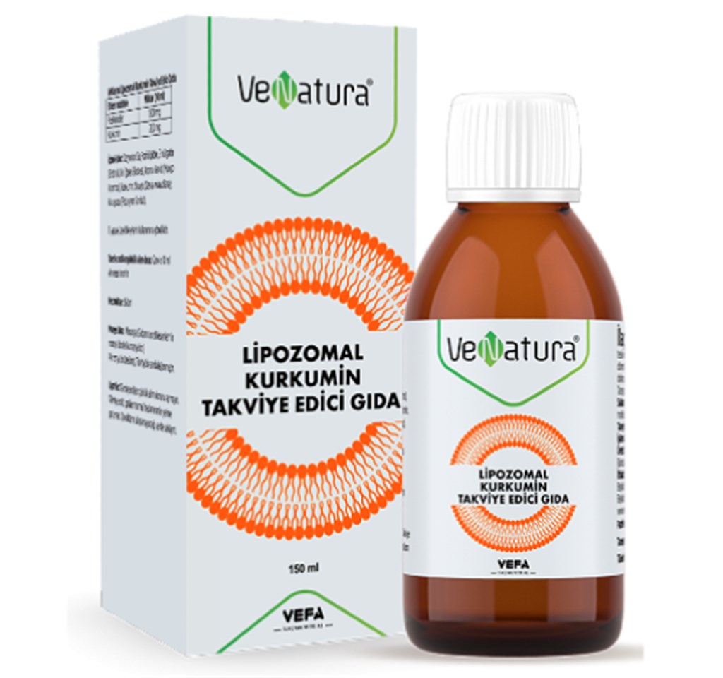Venatura Lipozomal Kurkumin Şurup 150 ml
