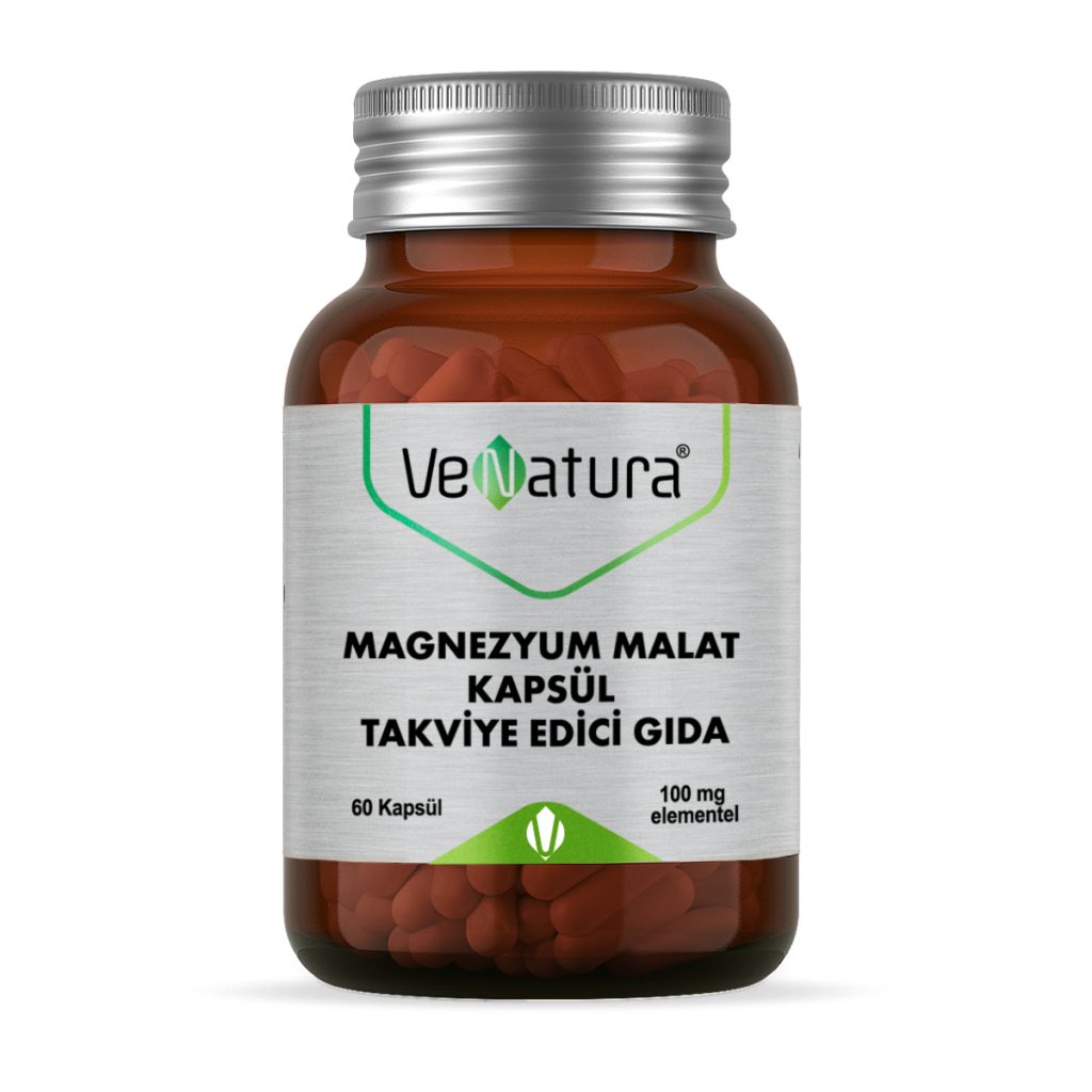 Venatura Magnezyum Malat  60 Kapsül