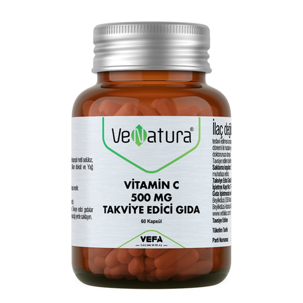 Venatura Vitamin C 500mg 60 Kapsül