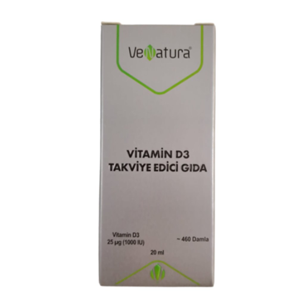 Venatura Vitamin D3 20 ml Damla