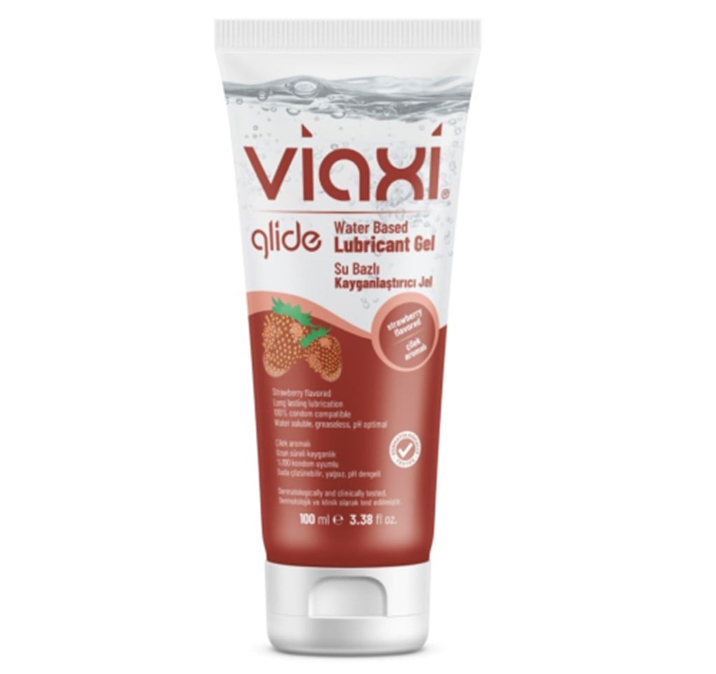 Viaxi Glide Kayganlaştırıcı Jel Çilekli 100 ml