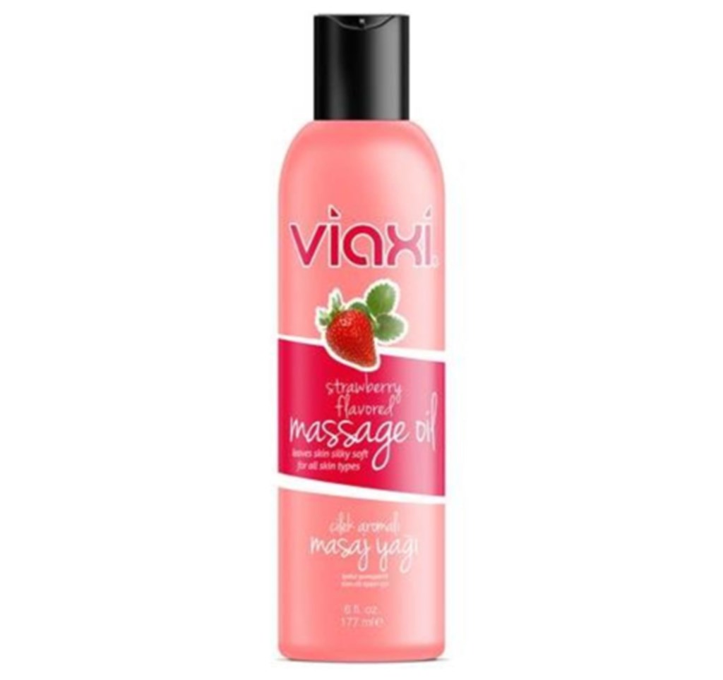 Viaxi Masaj Yağı Çilek Aromalı 177 ml
