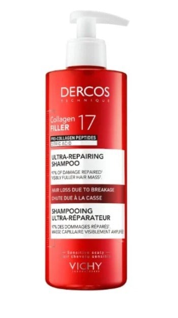 Vichy Dercos Collagen 17 Filler Tüm Saç Tipleri İçin Şampuan 400 ml
