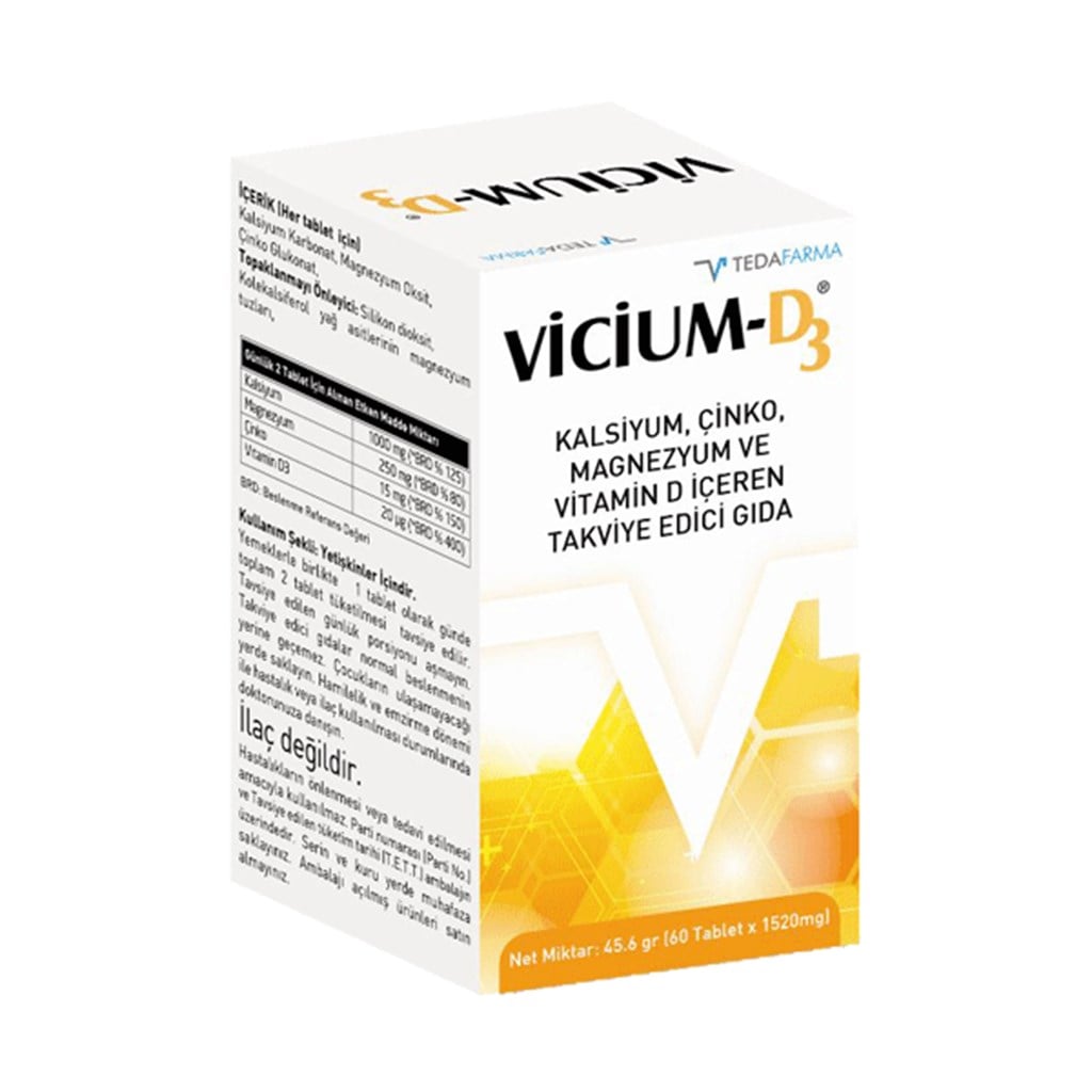 Vicium D3 60 Tablet