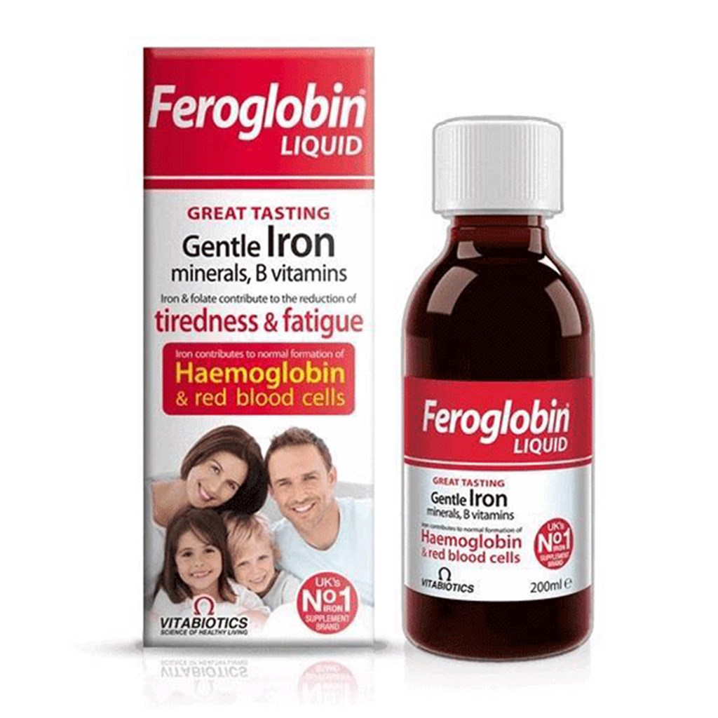 Vitabiotics Feroglobin Gentle Iron 200ml Lıquıd
