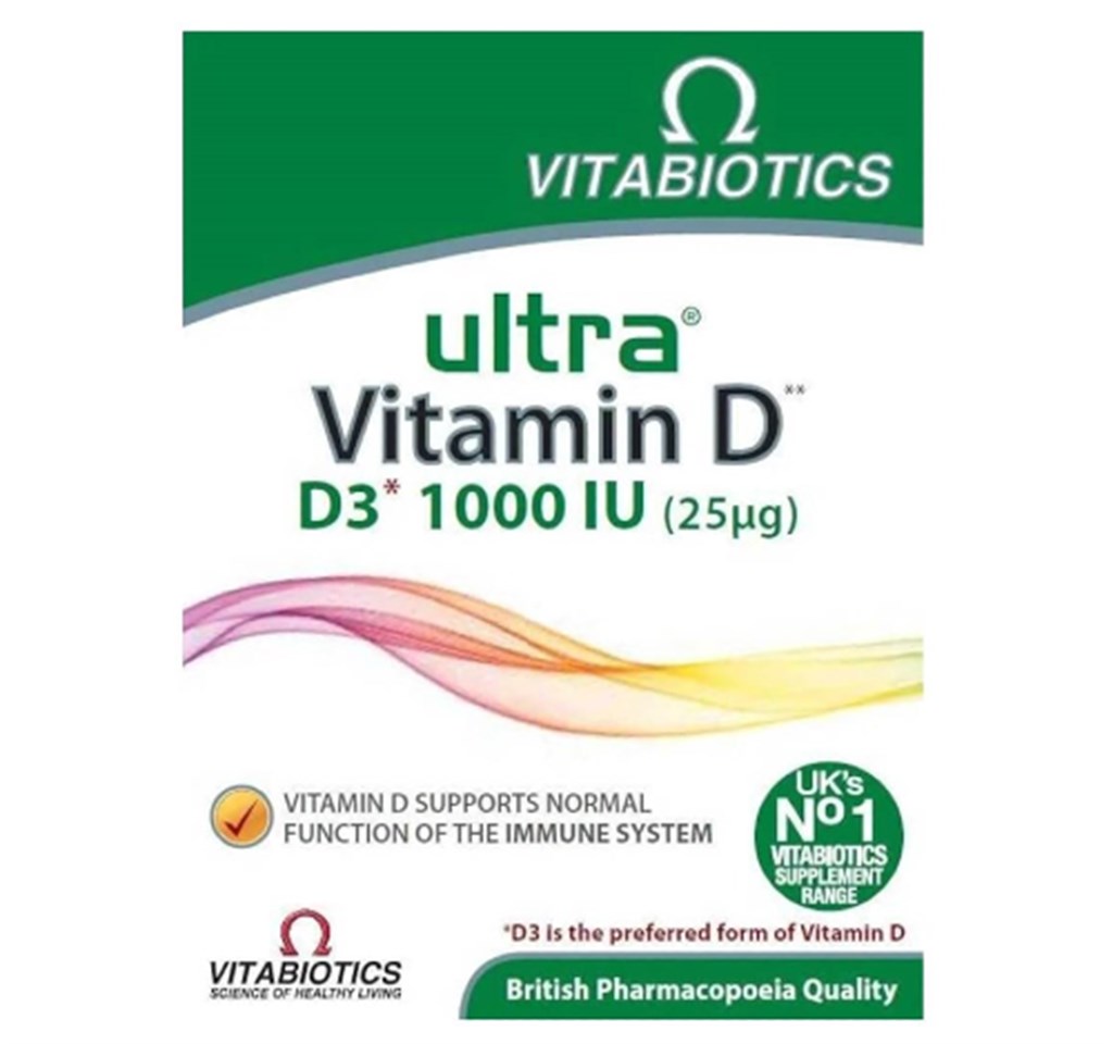 Vitabiotics Ultra Vitamin D3 96 Tablet