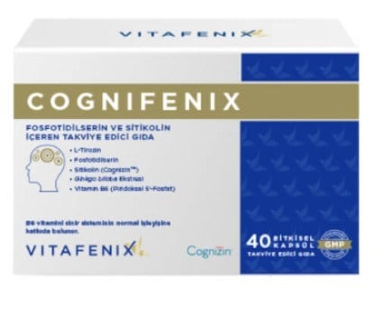 Vitafenix Cognifenix 40 Bitkisel Kapsül