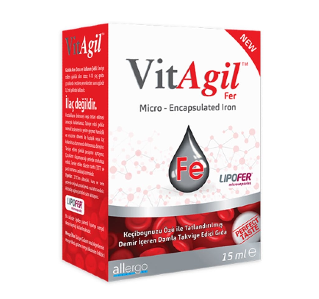 Vi̇tagi̇l Fer Demi̇r Damla 15 ml