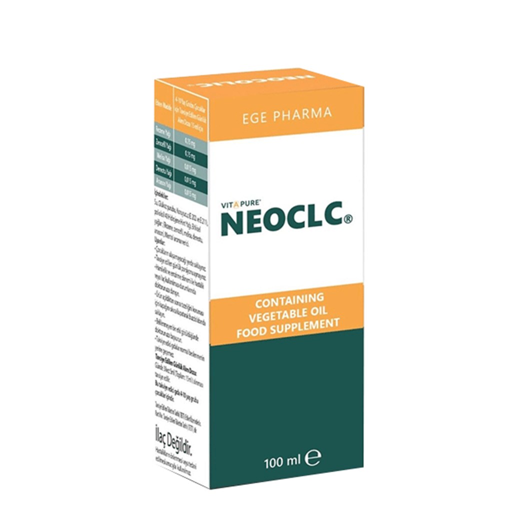 Vıtapure Neoclc Bitkisel Yağlar Içeren Sıvı Takviye Edici Gıda 100 Ml