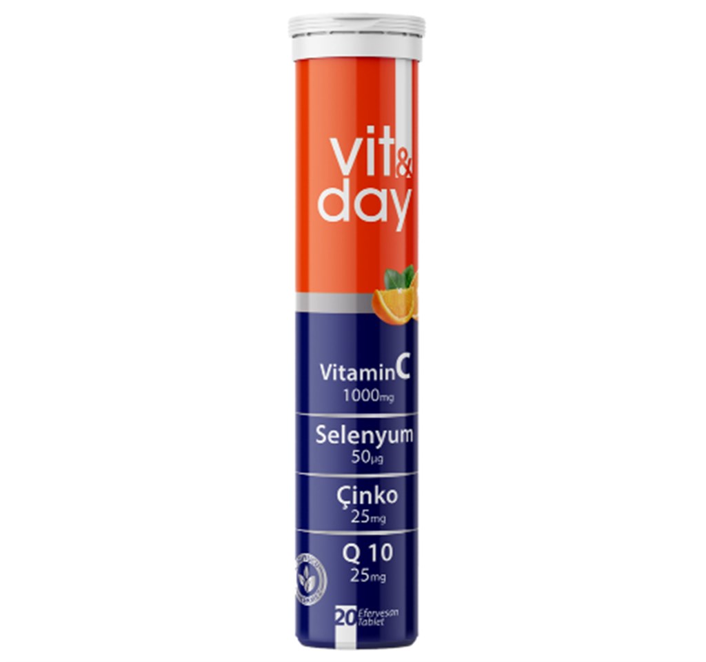 Vit&day Vitamin C 20 Efervesan Tablet