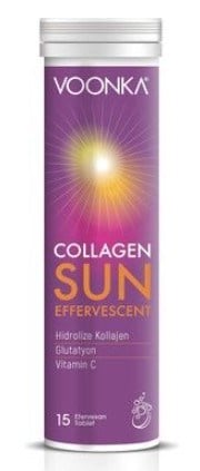 Voonka Collagen Sun Efervesan 15 Tablet