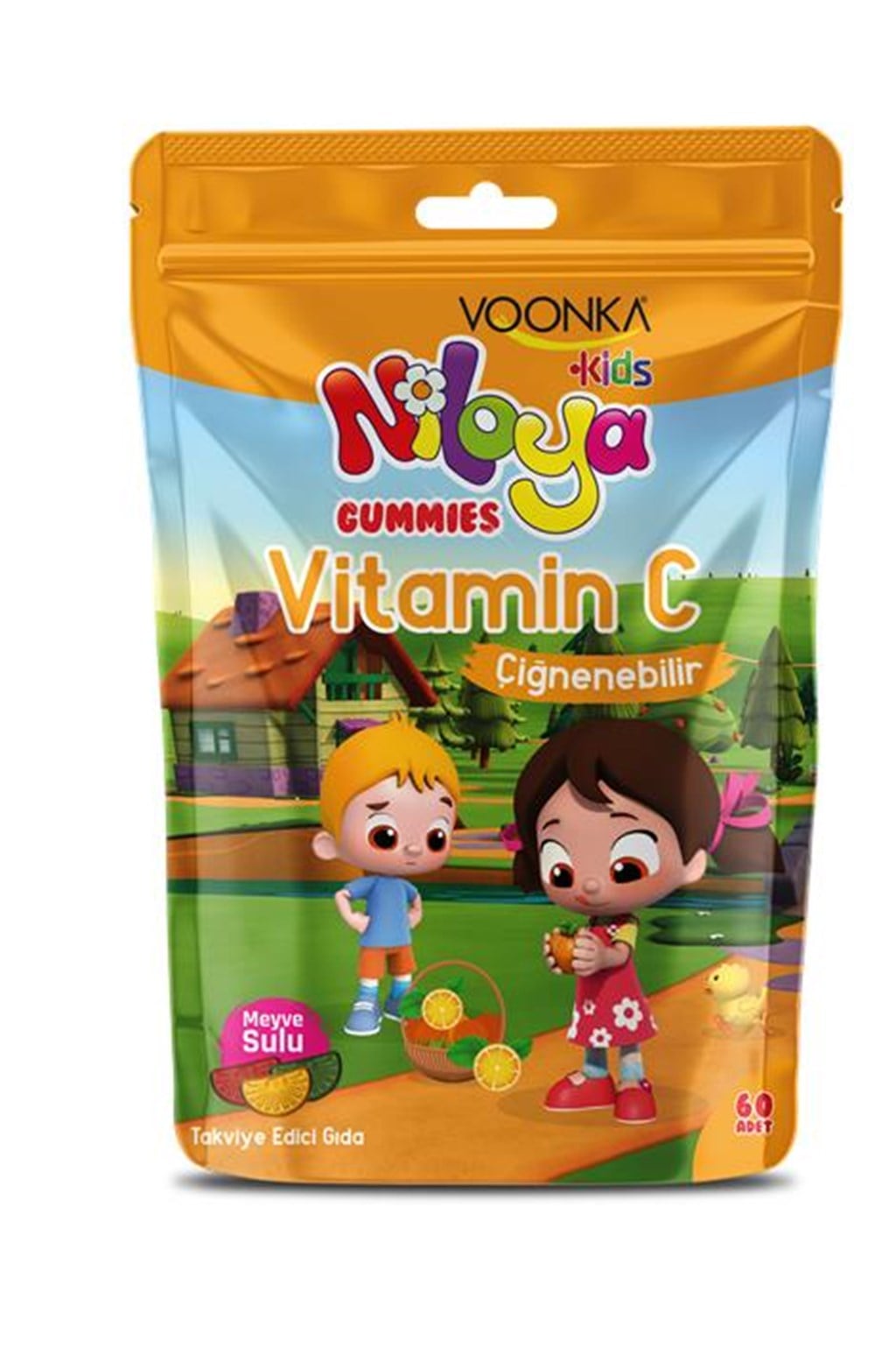 Voonka Niloya Vitamin C 60 Çiğneme