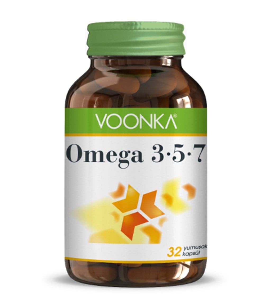 Voonka Omega 3,5,7  Omega 32 Kapsül
