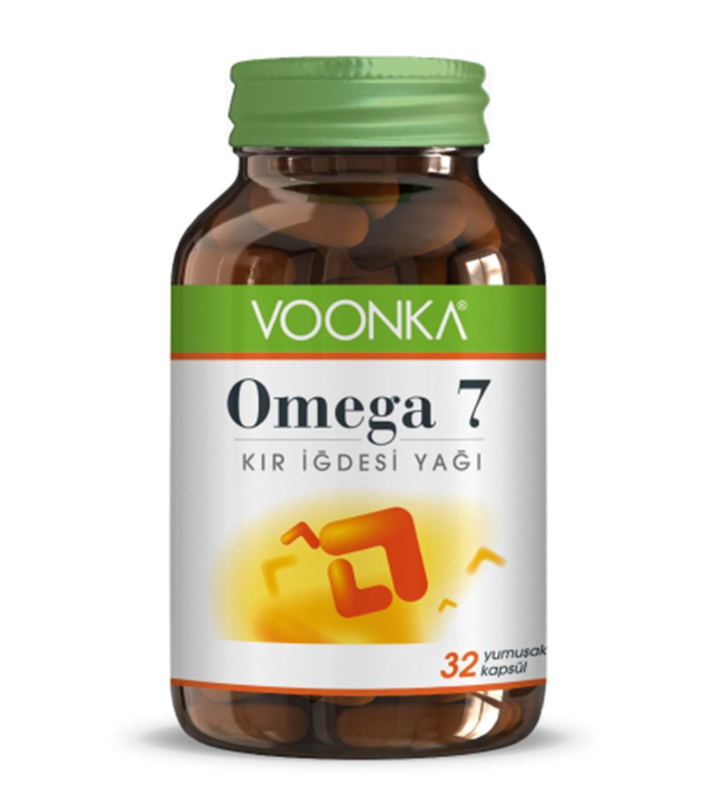 Voonka Omega 7 Kır İğdesi Yağı 32 Softgel