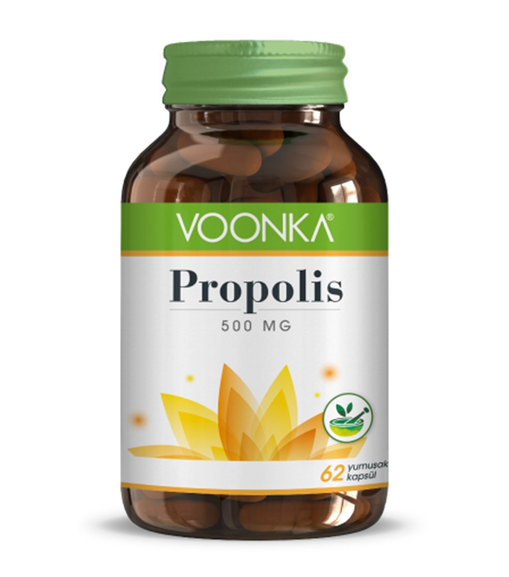 Voonka Propolis 500Mg 62 Kapsül
