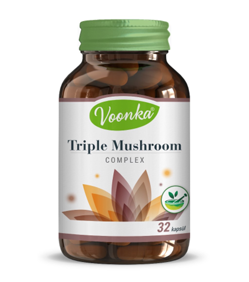 Voonka Trıple Mushroom Complex 32 Kapsül
