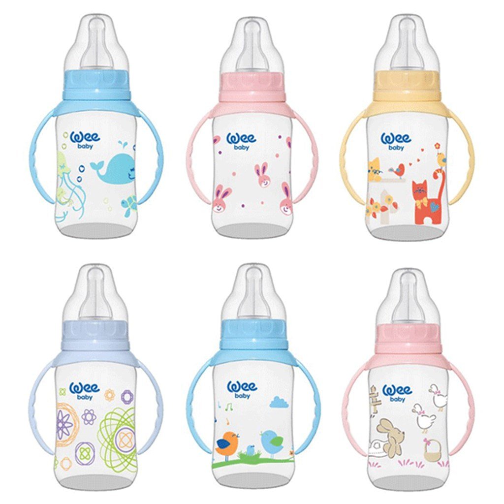 Wee Baby Kulplu Pp Biberon 0-6Ay 150 ml 1 Ader-744
