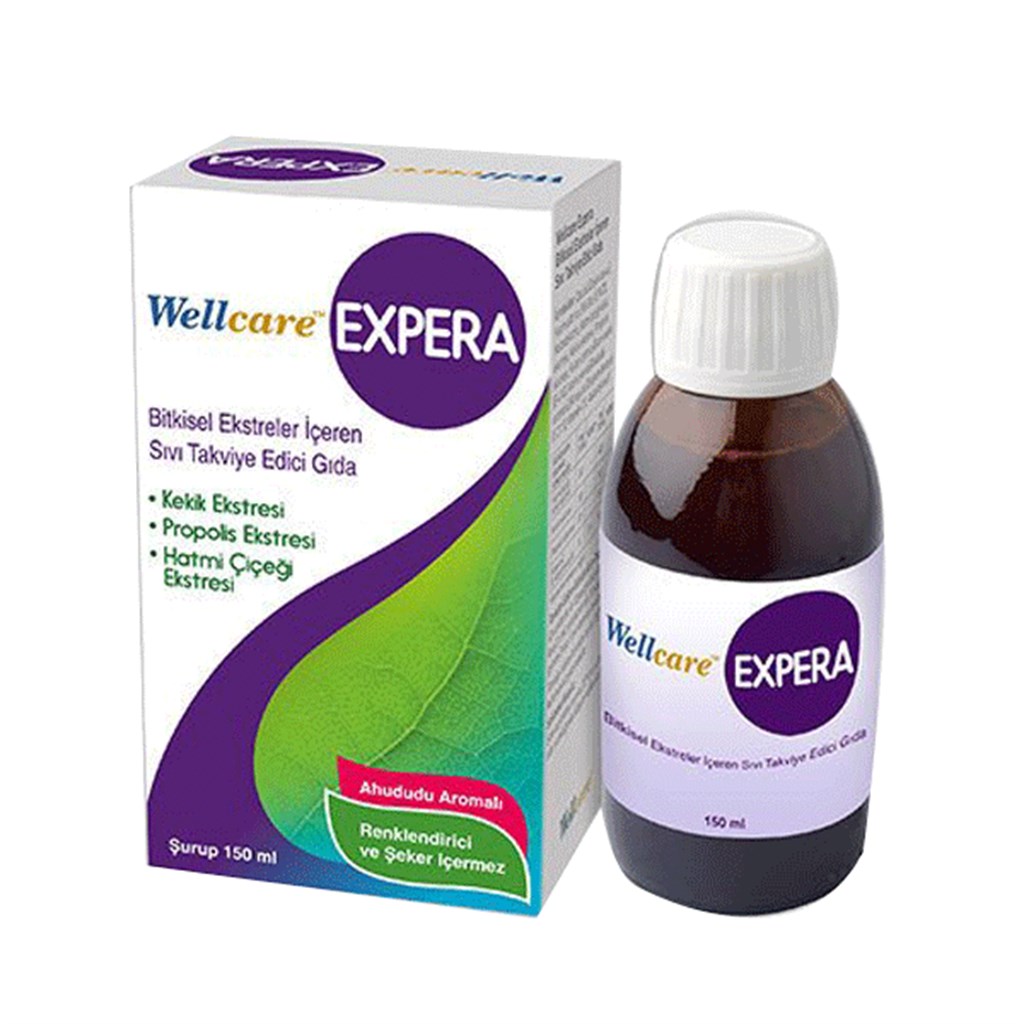 Wellcare Expera Bitkisel Ekstreler İçeren Şurup 150ml