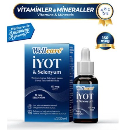 Wellcare İyot & Selenyum Oral Damla 30 ml