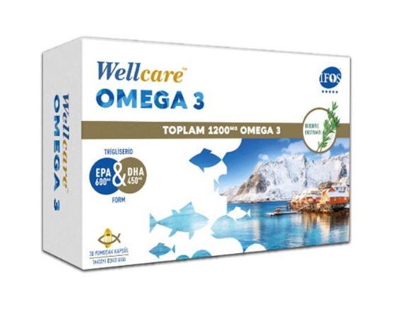 Wellcare Omega 3 1200mg 30 Softgel