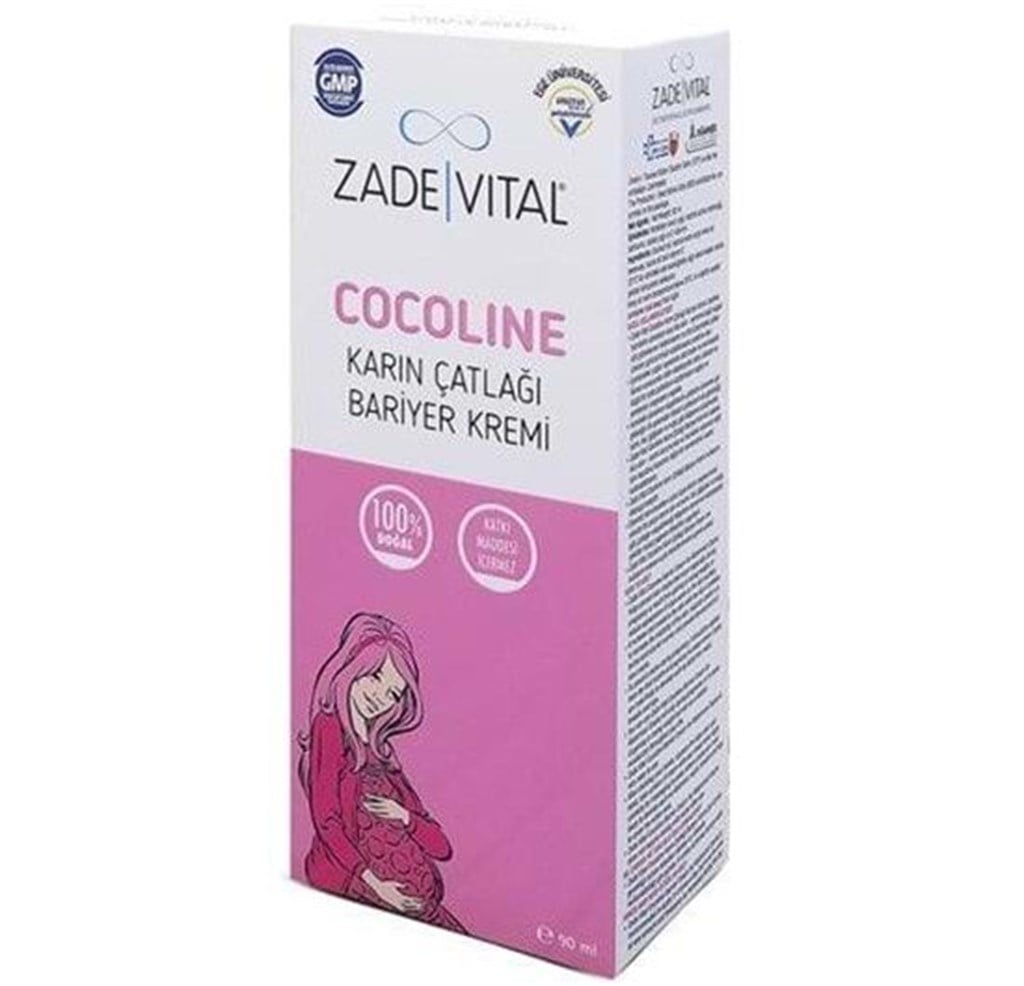 Zade Vital Cocoline Karın Çatlağı Bariyer Krem 90 ml