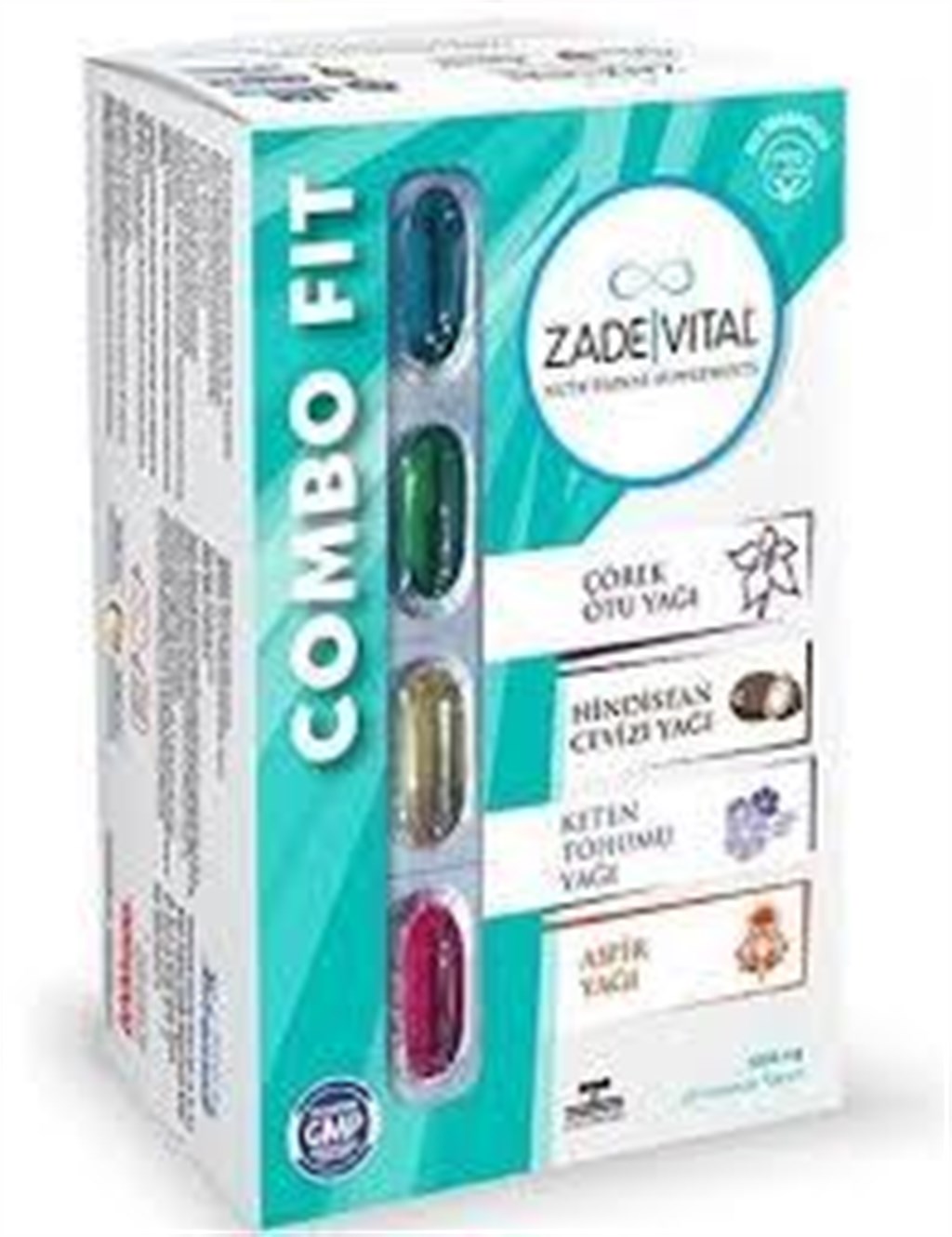 Zade Vital Combo Fit 60 Kapsül