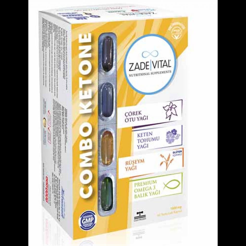 Zade Vital Combo Ketone 60 Kapsül