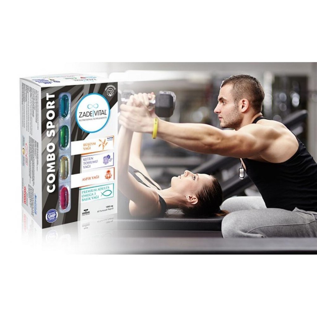 Zade Vital Combo Sport 60 Kapsül