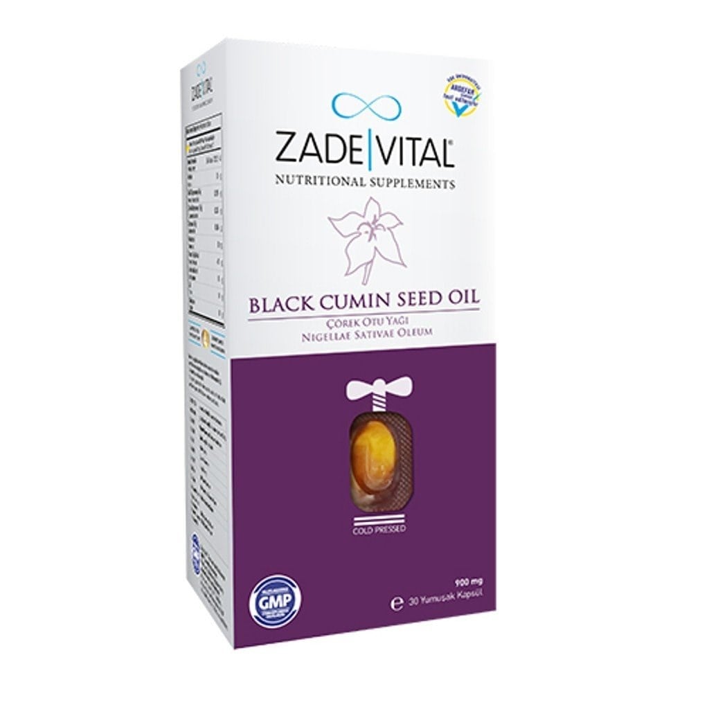 Zade Vital Çörek Otu Yagı Blister 30 Kapsül