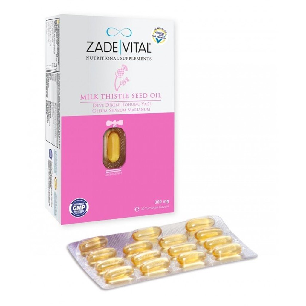 Zade Vital Deve Dikeni Yağı Blister 30 Kapsül