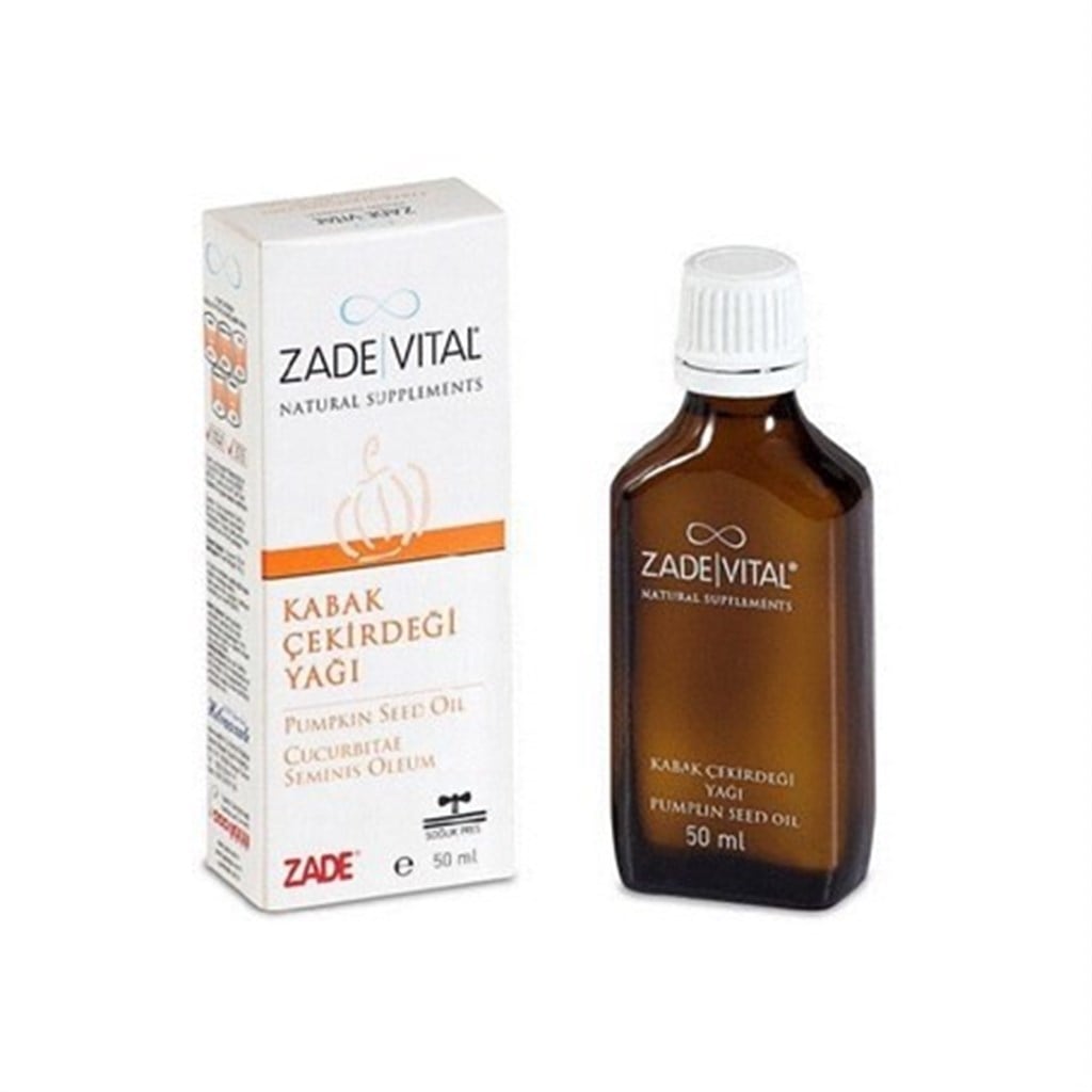 Zade Vital Kabak Çekirdeği Yağı 20 ml Cam Şişe