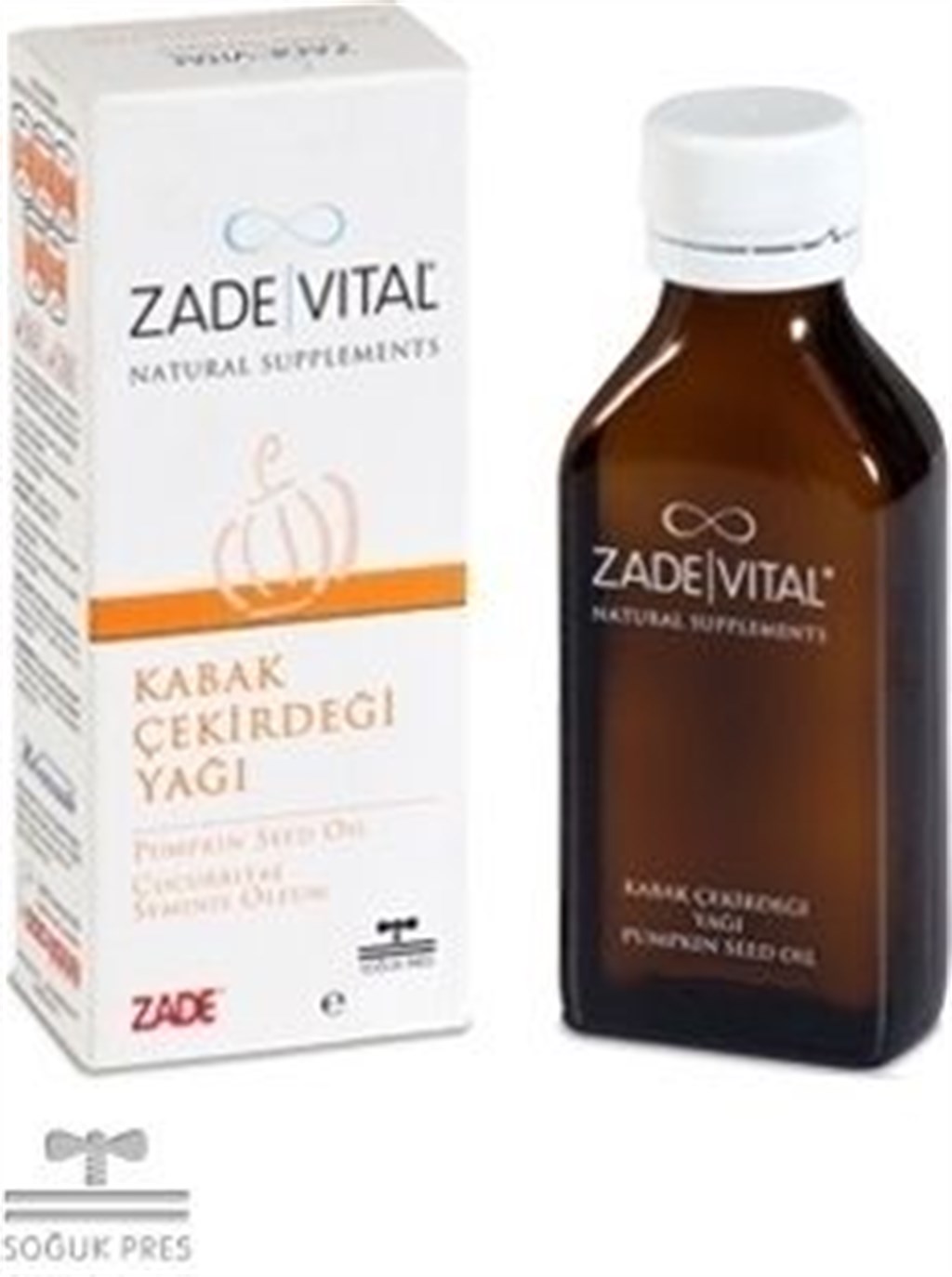 Zade Vital Kabak Çekirdeği Yağı 50 ml Cam Şişe