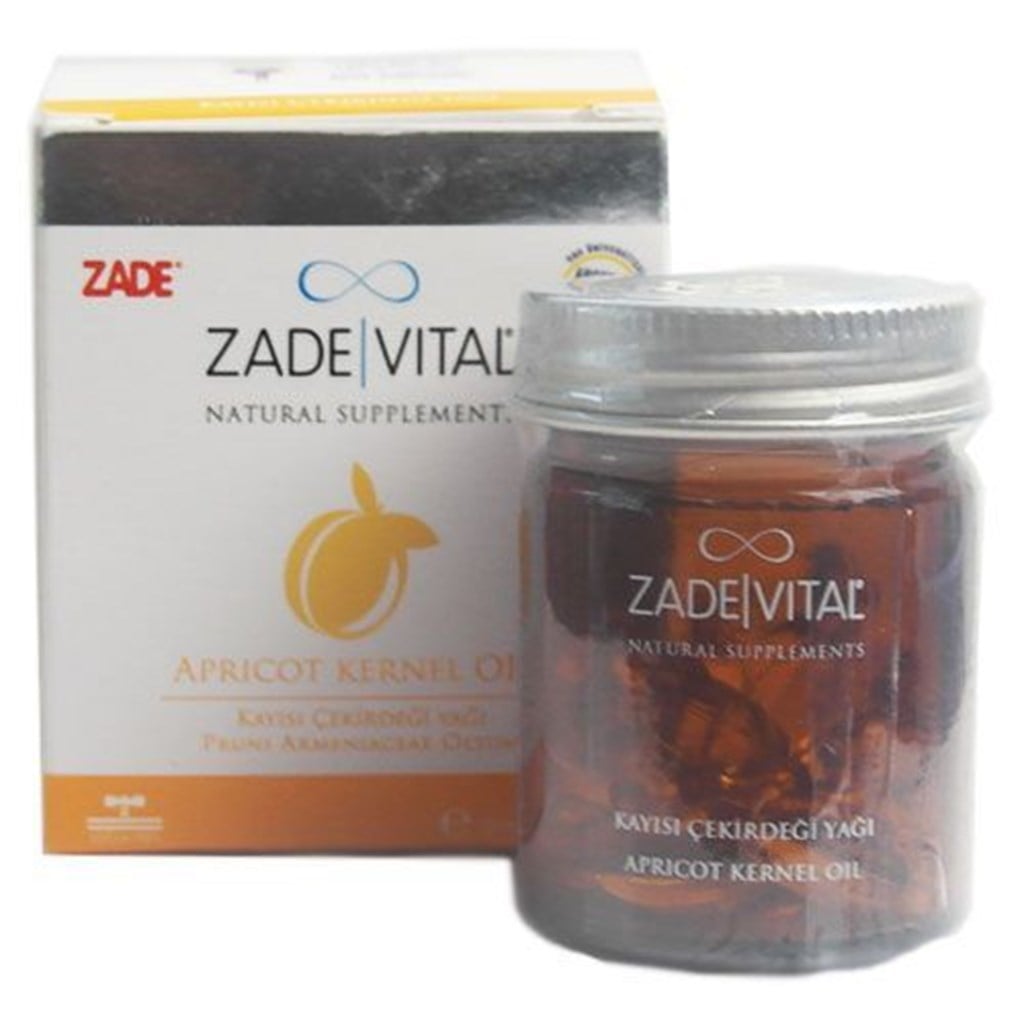 Zade Vital Kayısı Çekirdeği Yağı 25 Patlayan Kapsül
