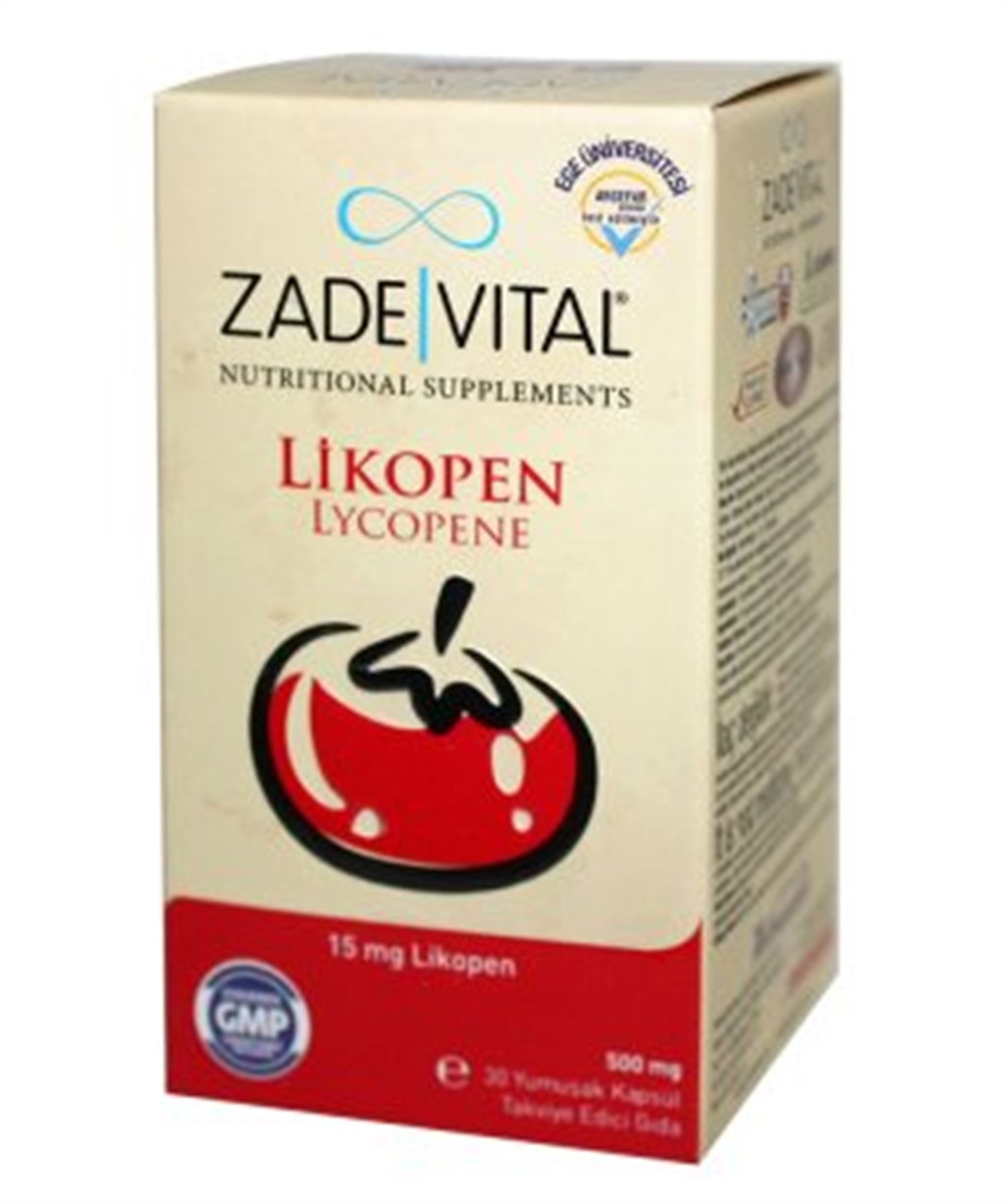 Zade Vital Likopen Hdpe 30 Kapsül