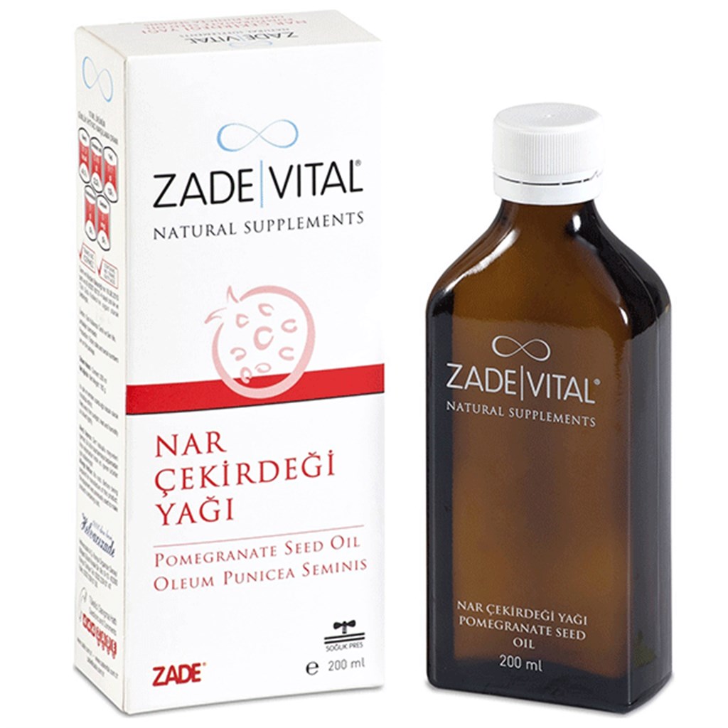 Zade Vital Nar Çekirdeği Yağı 200 ml