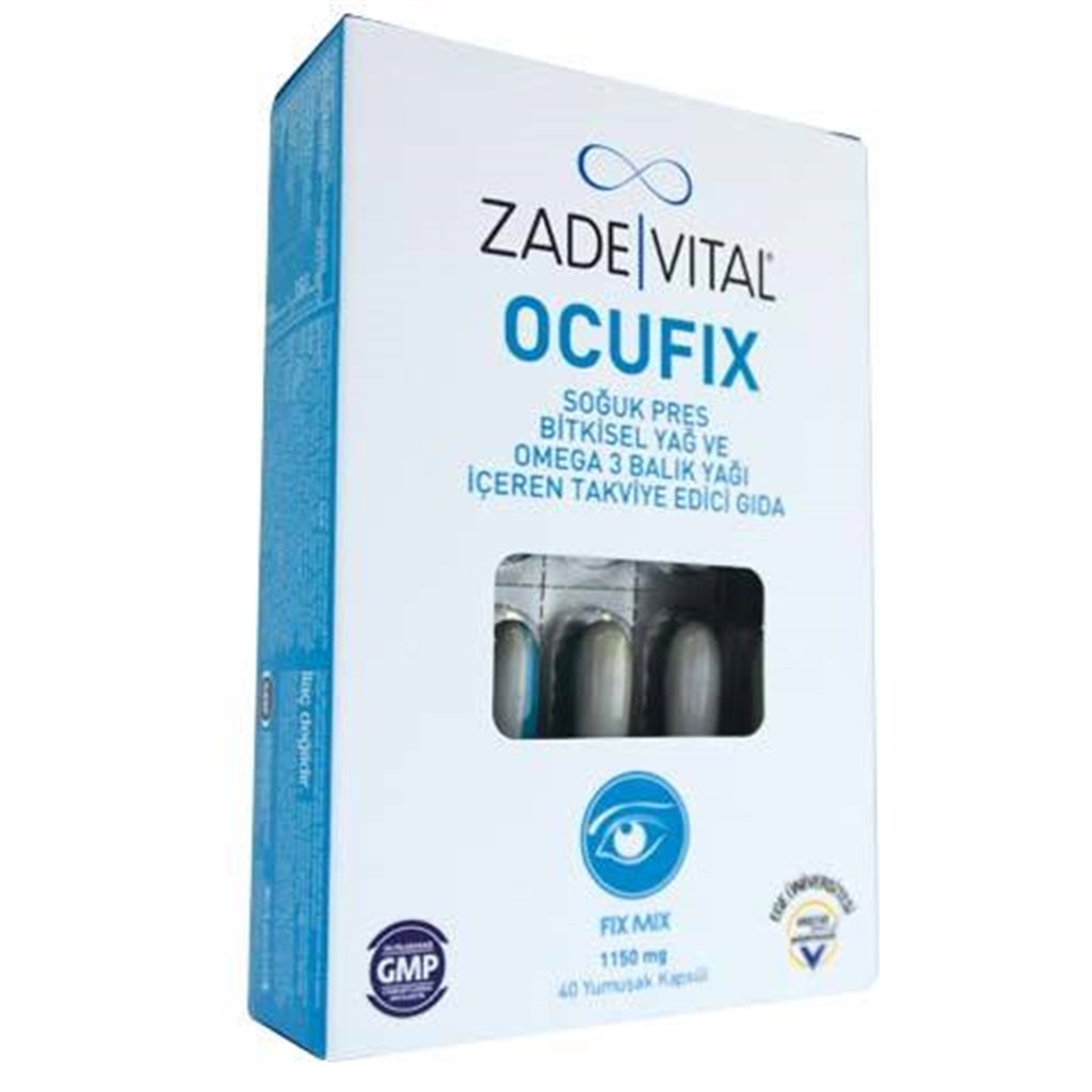 Zade Vital Ocufix 40 Kapsül