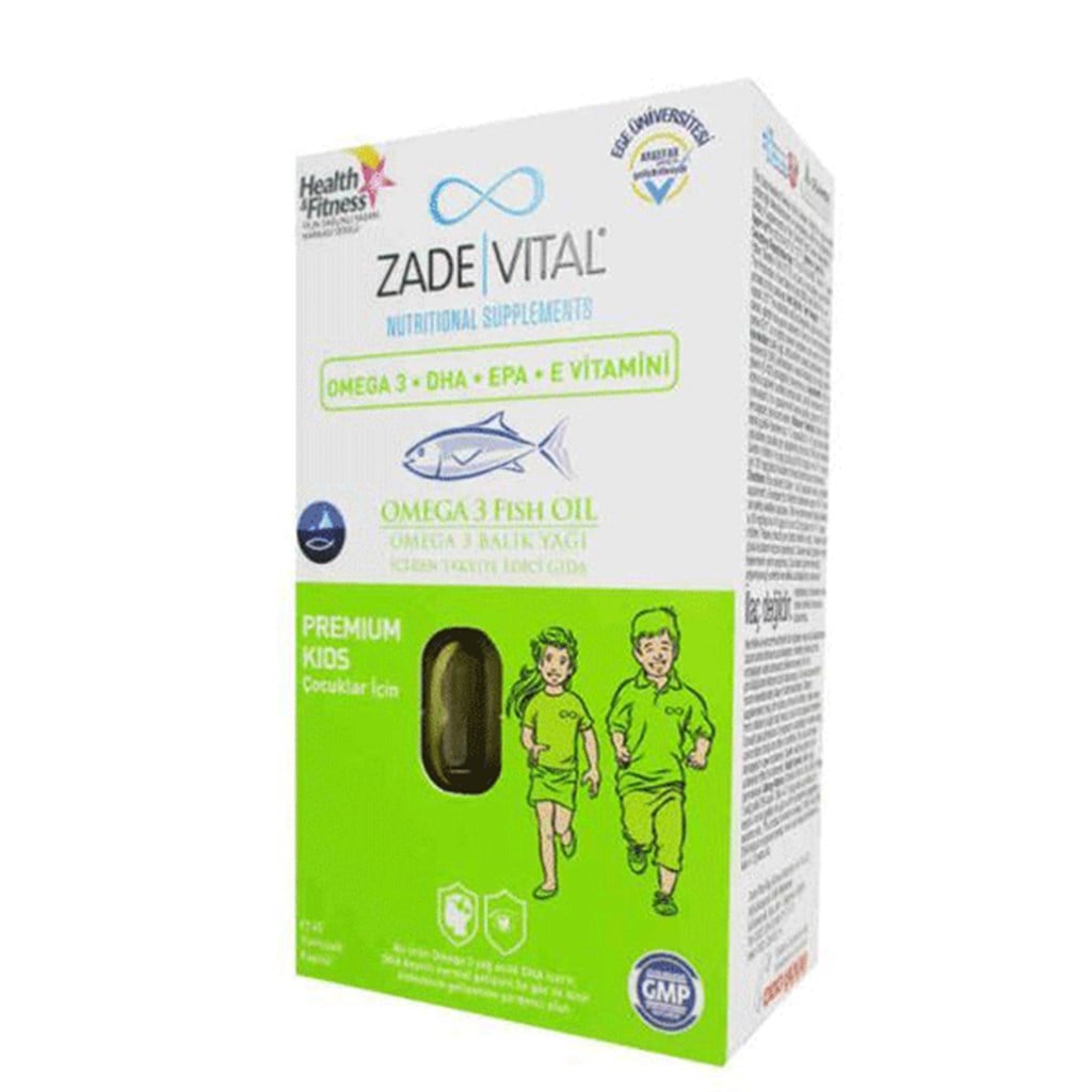 Zade Vital Premium Kids For Kids 45 Kapsül